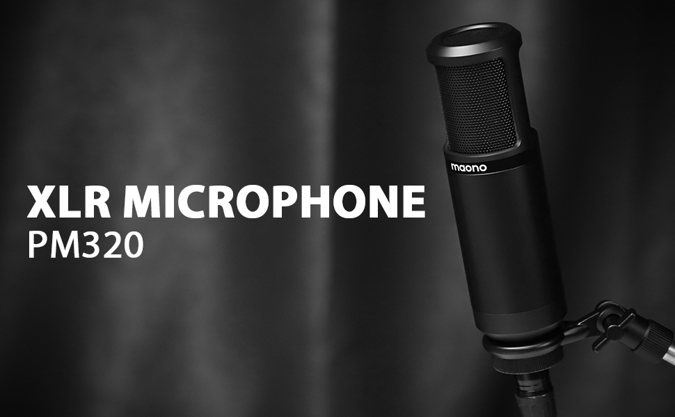 Amazon.com: MAONO XLR Condenser Microphone AU-PM320