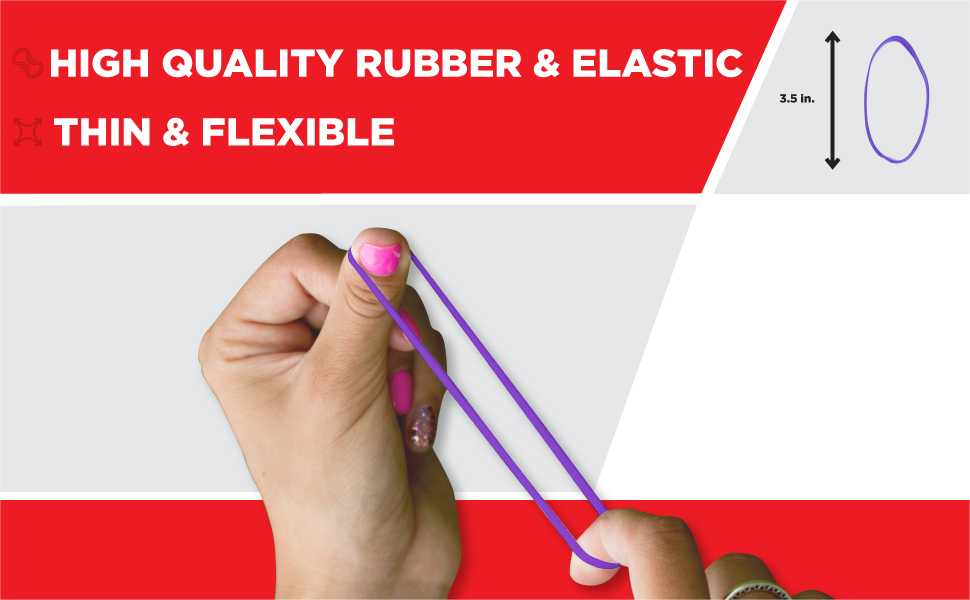 JAM Paper Rubber Bands