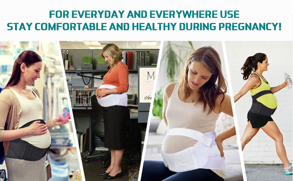 Maternity Support Belt RTDEP Pregnancy Belt Support Brace Pregnancy Abdominal Binder