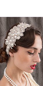 Rhinestone 1920s Headband