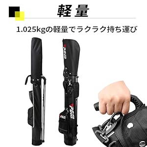 Amazon | SeatheStars ゴルフバッグ 自立 スタンド式 セルフ