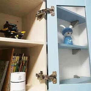 T&B Bisagras de 175 grados, Bisagras de gabinete sin marco, Bisagras