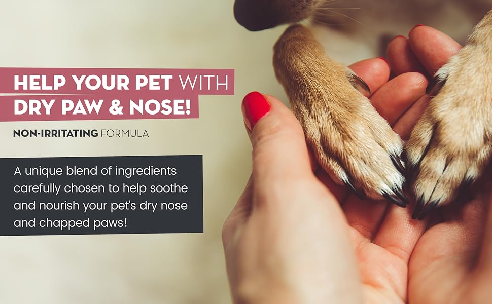 Natural Nose & Paw Balm Dry Nose & Paw Protection Butter Balm For Dog