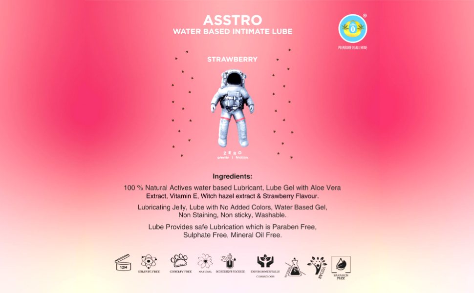 THE WHITE BANANAS Men & Women Natural Water Based Lubricant Gel Premium