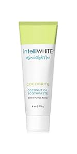 coconut oil, toothpaste