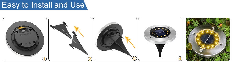 solar outdoor garden lights