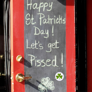 Green Clover Stickers