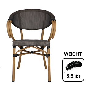 restaurant stackable dining room heavy duty sturdiness well made home balcony furnitur