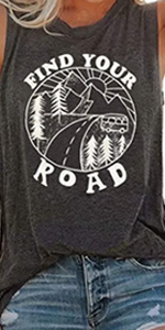 Find Your Road Sleeveless T Shirts