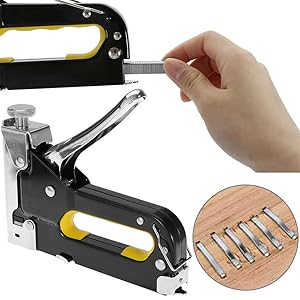 Amazon.co.jp: ステープルガン ガンタッカー 3in1強力型 ハンド