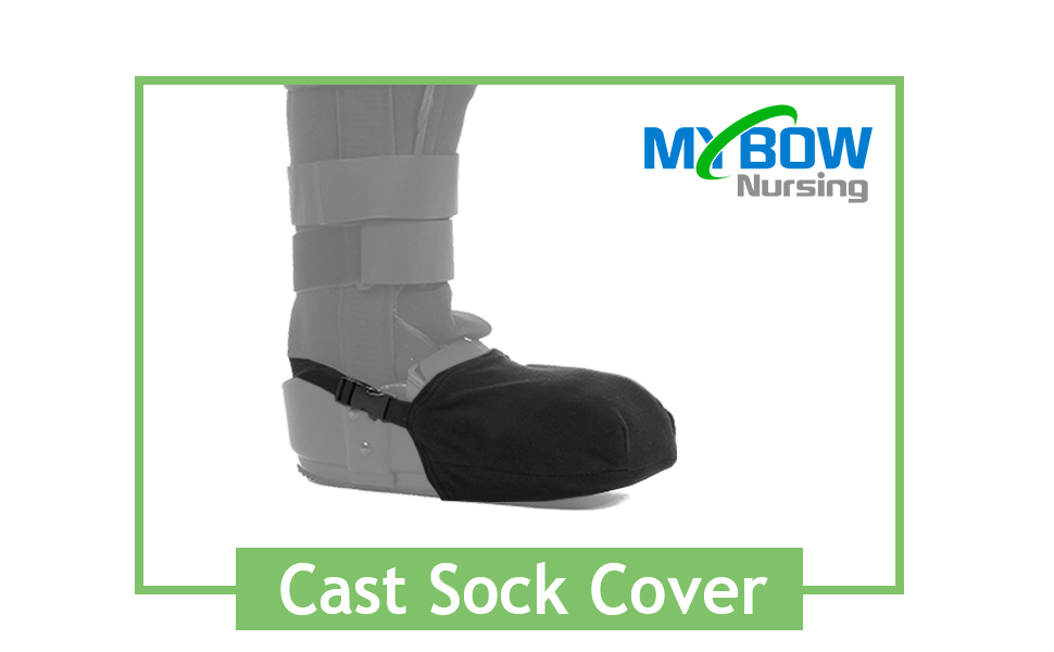 Cast Sock Toe Cover Soft for Foot Warmer Socks Walking Boot