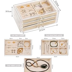 アクリル ジュエリーボックス