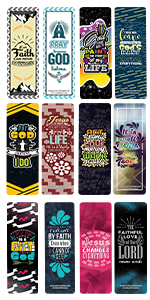 Inspirational Encouragement Bible Verses Bookmarks Series 1