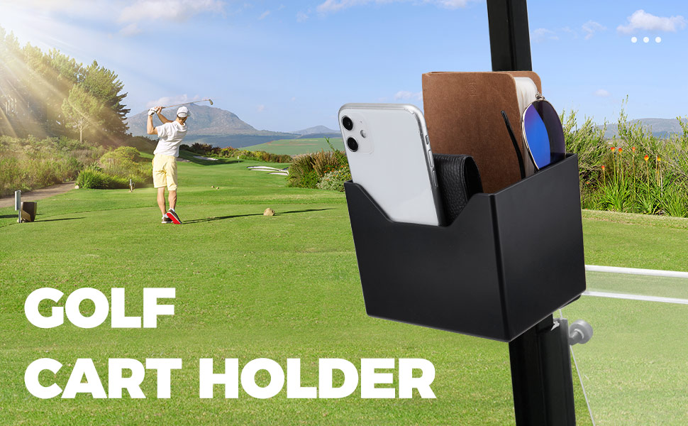 GOLF CART CADDY HOLDER