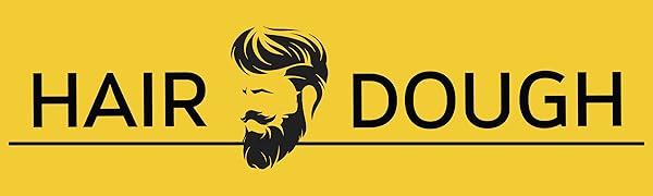 Hair dough mens pomade logo