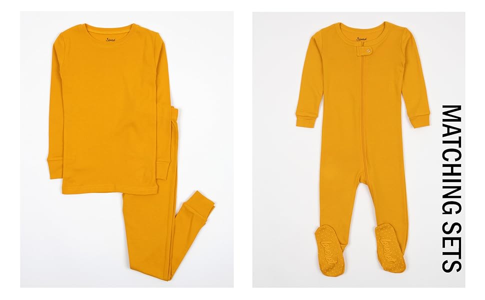 Leveret, baby footed pajamas, solid color pajamas, baby basics, halloween