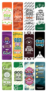 Inspirational Encouragement Bible Verses Bookmarks Series 3
