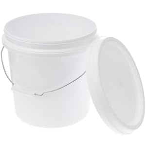 漆塗り桶　蓋付き Amazon｜Healvian 塗料 バケツ 蓋付き 2 ガロン 白