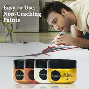 Easy to use, Non-Cracking paints