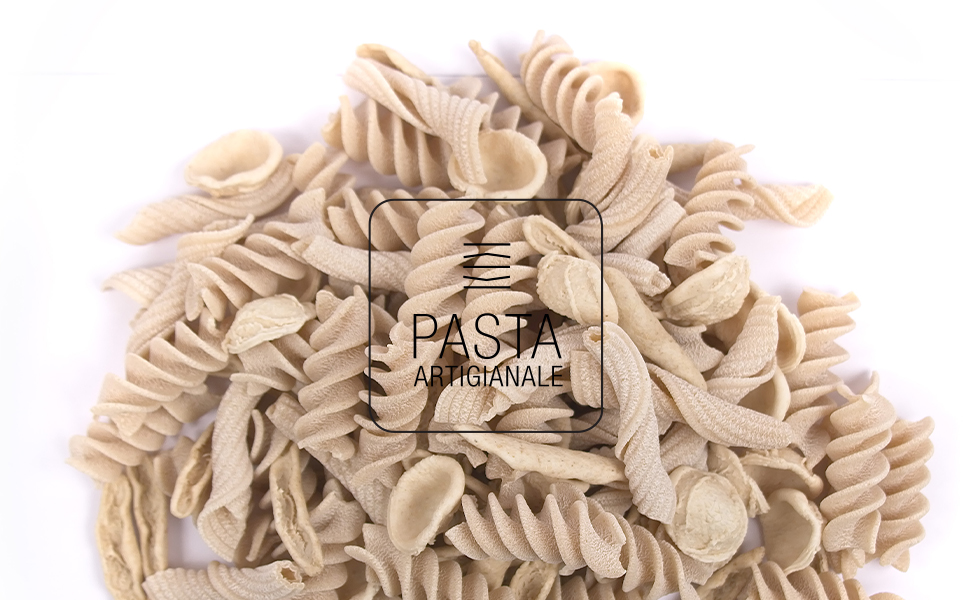 Pasta senatore cappelli, trafila bronzo, macina a pietra, essiccazione bassa grani antichi