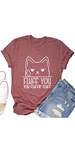 fluff you cat shirt