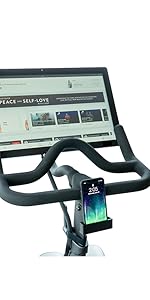 Phone holder for Peloton