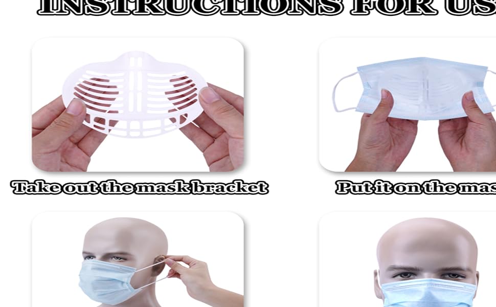 [10 PCS]3D Face Bracket Nasal Pad Frame,Face Bracket Inner