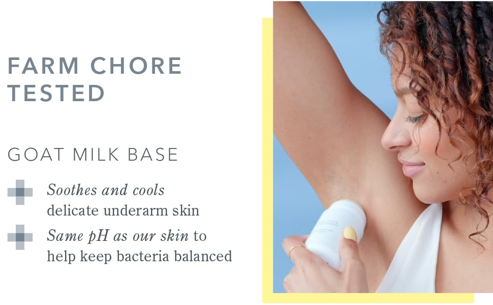 soothes and cools delicate underarm skin 