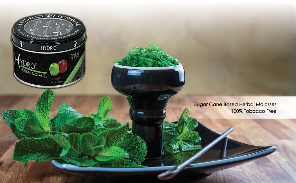 Hydro Herbal Hookah Shisha 250g Can Kali Drizzle Blue