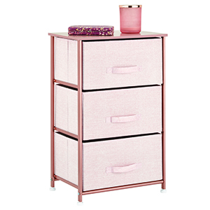 Fabric Storage Table Organizer Unit Dresser Cabinet