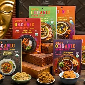 organic curry pastes