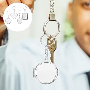 Amazon.co.jp: [NULYLU] 4個 金属製の化粧鏡 ミニミラー