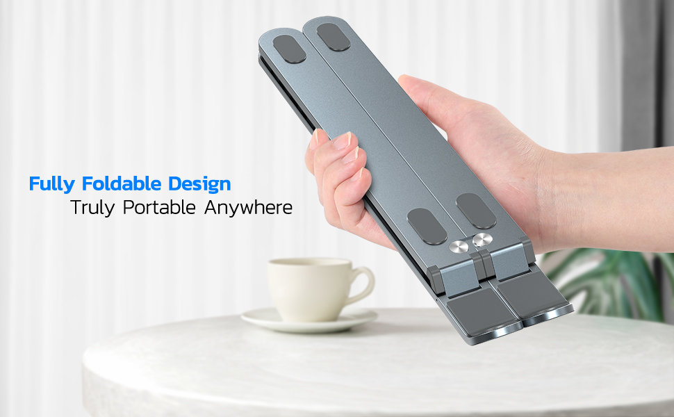 Nulaxy Laptop Stand, Portable Computer Laptop Mount