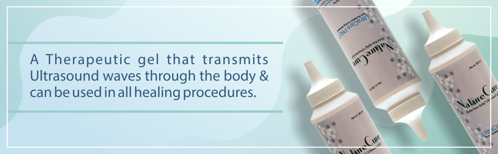 UltraCare PRO NatureCure Ultrasound Gel - Pack of 3 bottles