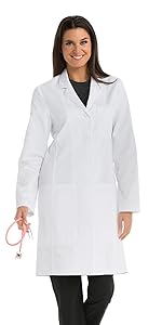 Barco One Team LBC001 Women's 38" Lab Coat