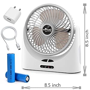 Rechargeable fan