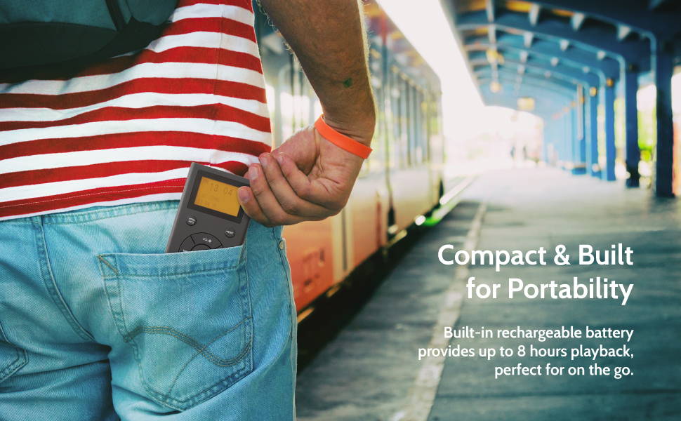 i-box Portable DAB/DAB+ & FM Pocket Radio