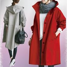 レディース コート トレンチ モッズコート フード付き ジャケット アウトドア オーバーサイズ 大きいサイズ スプリングコート ジャンパー 無地 カジュアル ハーフコート アウター ポケット付き