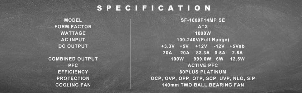 power supply spec