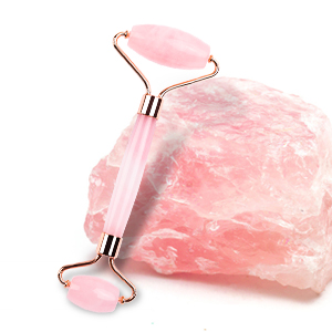 rose quartz roller
