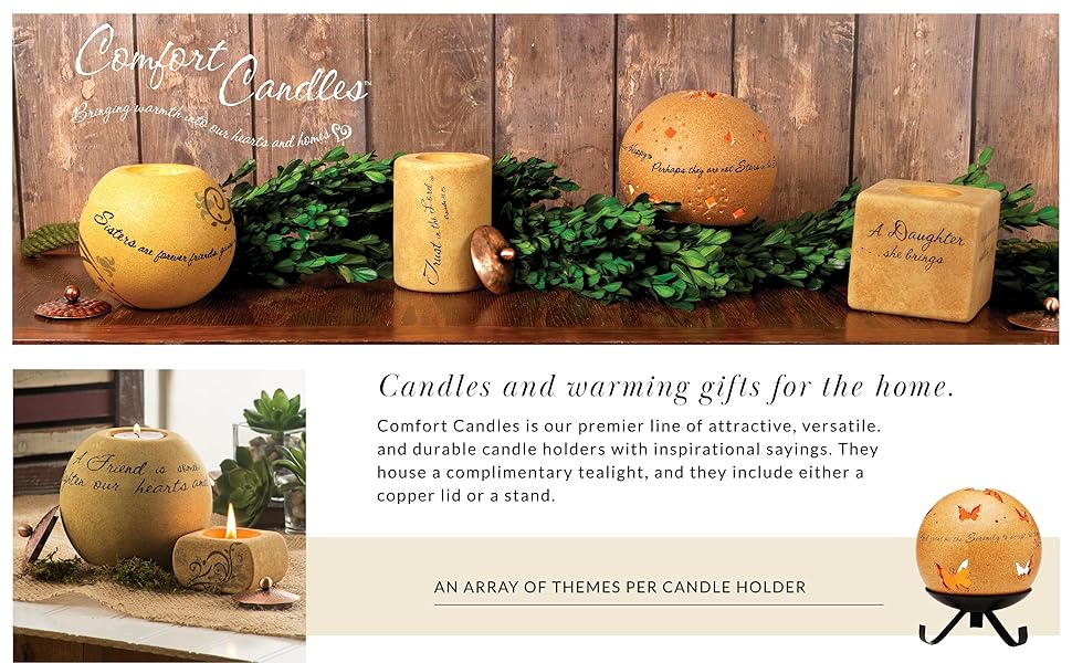 Pavilion Gift Company Comfort Candles 41/2Inch Round