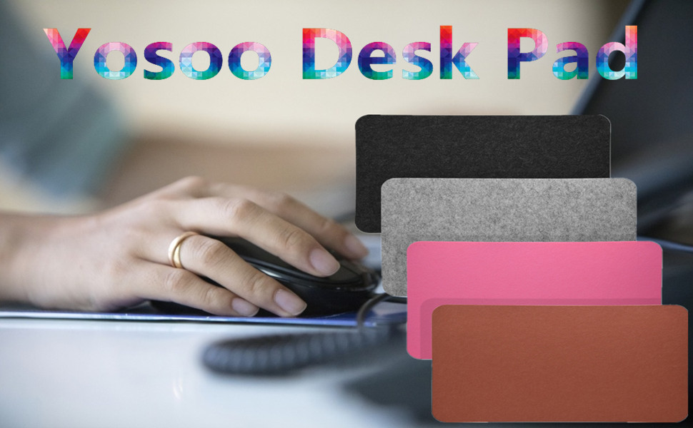 Desk Pad, Desk Blotter Desk Mat Mouse Pad AntiStatic