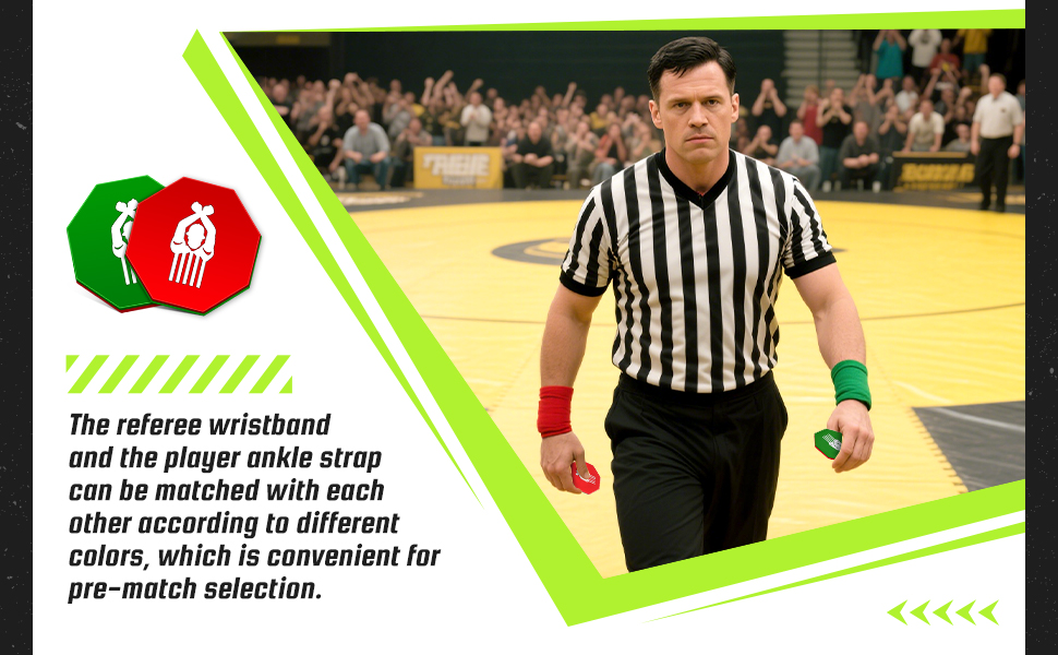 Wrestling Referee Flip Coins - Red & Green -10 Wrestling Referee Flip Coins - Red & Green -10