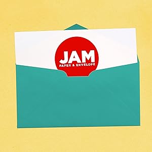 sea blue monarch colored envelope