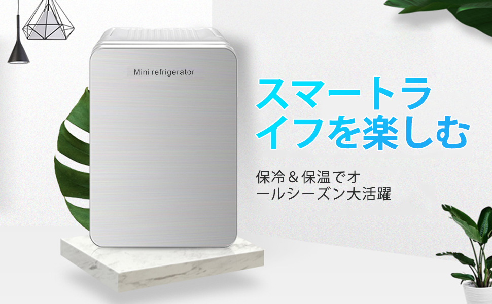 ★ミニ冷蔵庫 10L ★0~65℃ 冷温庫 屋内車載両用 静音 AC/DC給電 Amazon | 10L冷蔵庫 0℃～65℃ 冷温庫 家庭&車載両用 12V 110V