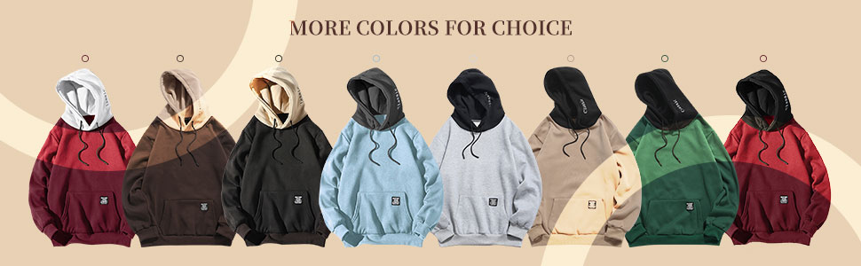 zaful pouch pocket fleece pullover hoodie