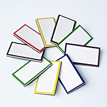 Amazon.com : 72Pcs Dry Erase Magnet Labels Small Thick ...