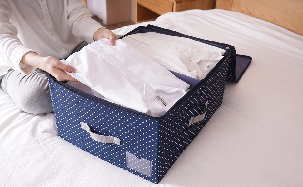 iwill CREATE PRO Nylon Washable Stacked Storage Box with