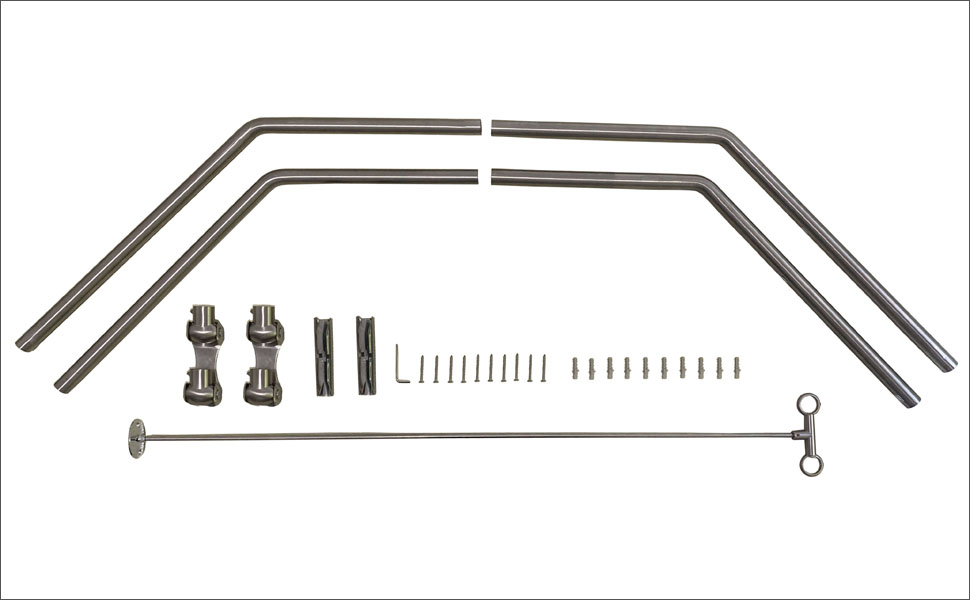 Naiture Stainless Steel 181/2" X 26" X 181/2" Double Neo