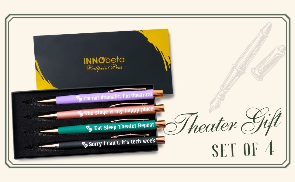 theater pen set 2